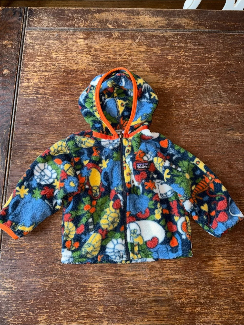 EUC Patagonia Synchilla fleece cardigan jacket size 18 months